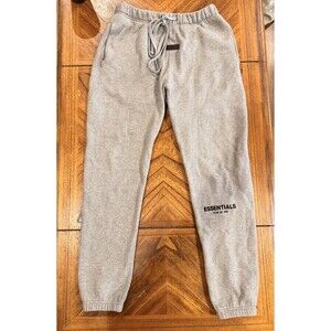ESSENTIALS FEAR OF GOD Grey Sweatpants Size Small Excellent Used Condition